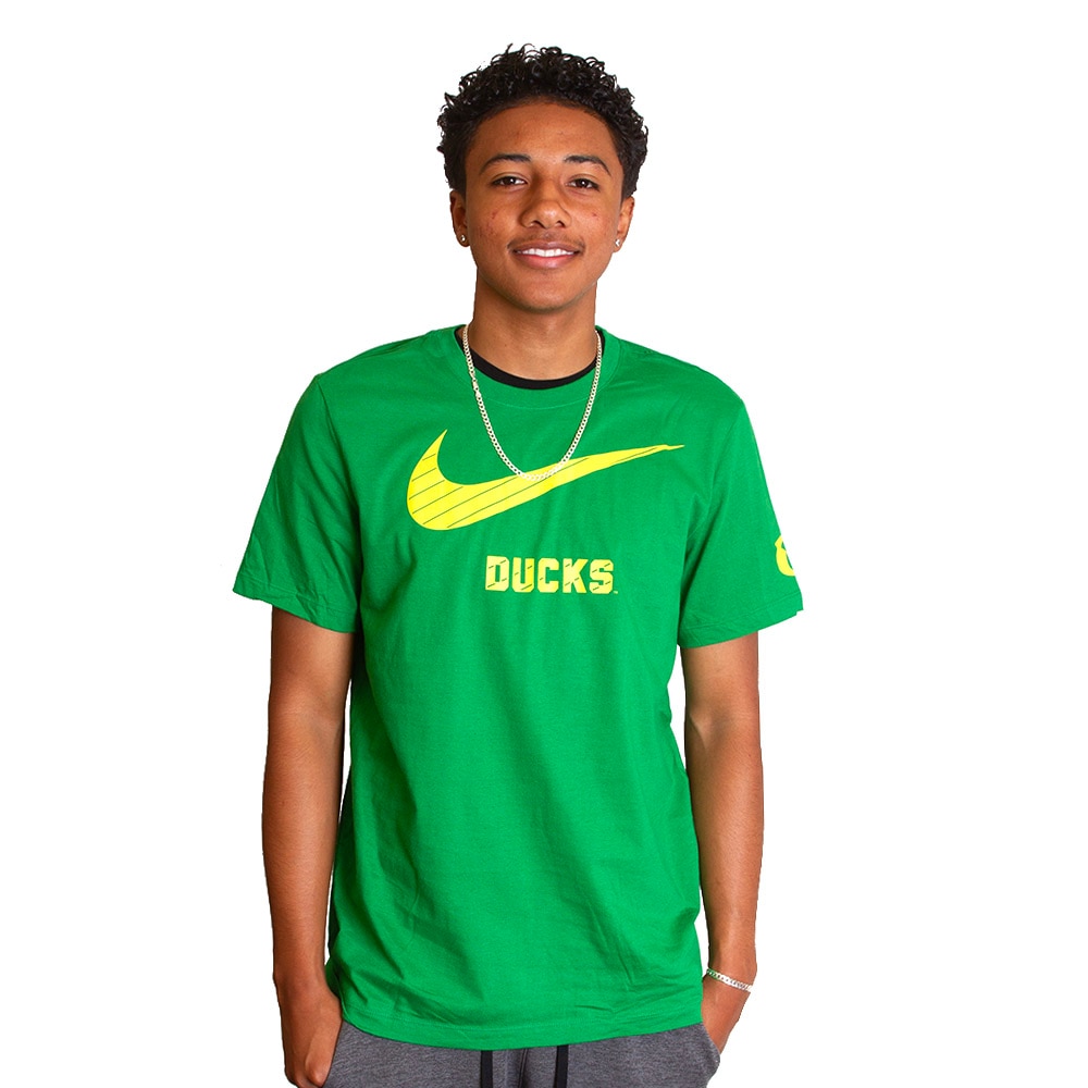 Mens green nike shirt best sale